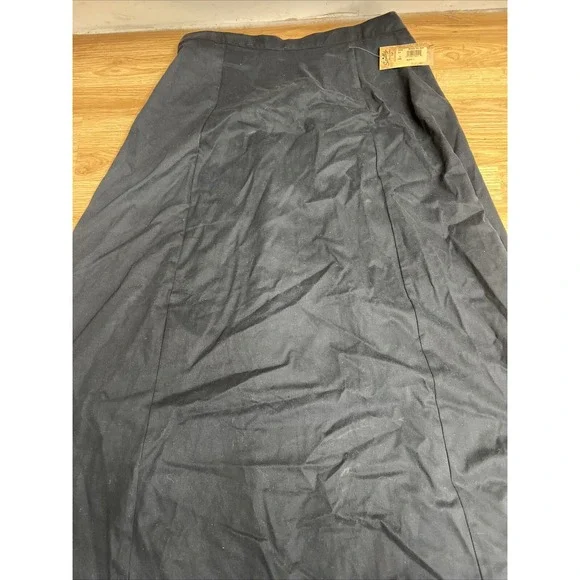 Scully Women's Sz 14 RW530 Black Brushed Twill Skirt‎ NWT - Picture 5 of 6